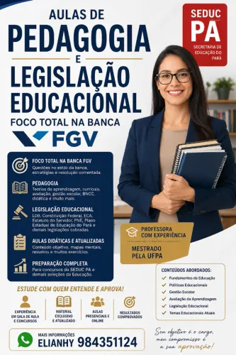 Professor de Legislação Educacional