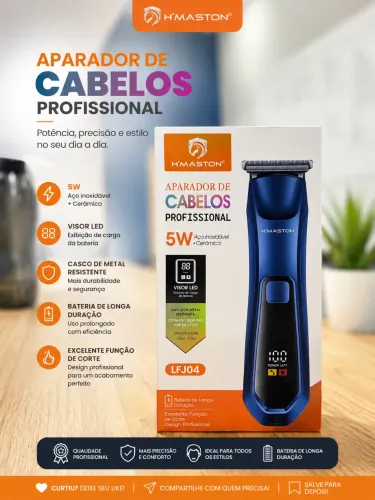 Máquina de Cortar Cabelo H MASTON 