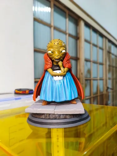 Action Figure Babidi Dragon Ball Z Colecionável feito em Resina