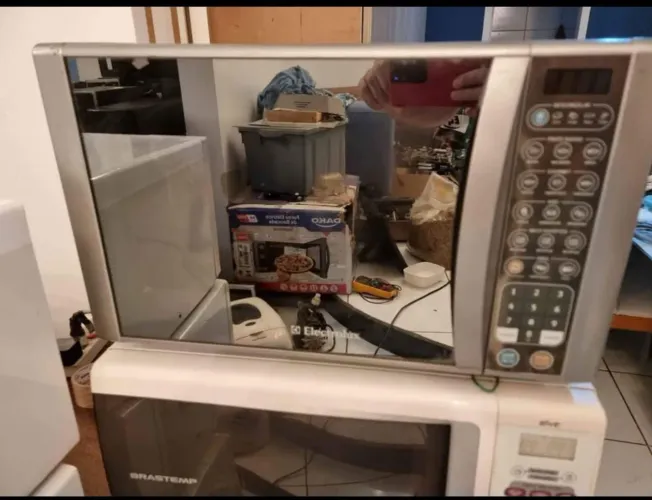 Micro-ondas Electrolux Espelhado 35 Litros - Grande Capacidade