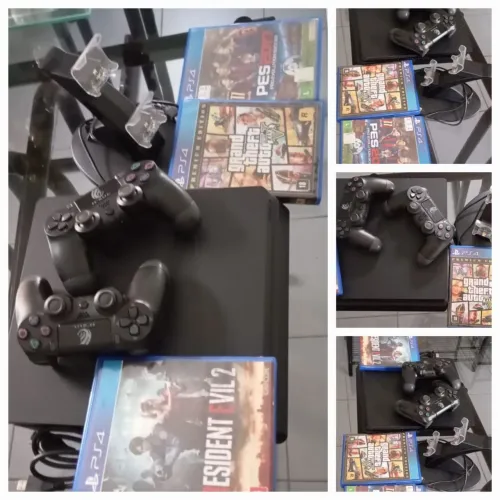 Playstation 4 semi novo!