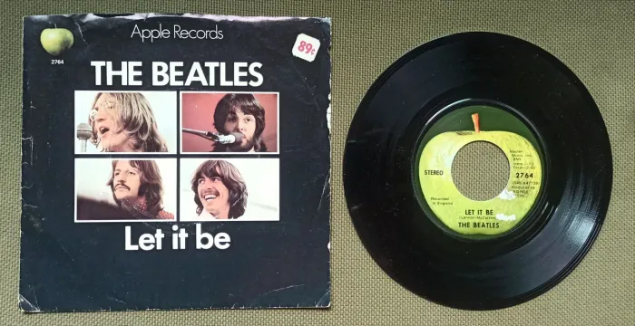 Compacto vinil Beatles "Let it be" (1st press - USA)