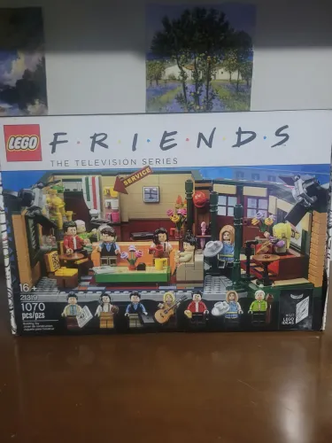 Oportunidade Rara: LEGO Central Perk (Friends) - Montado e Completo na Caixa!