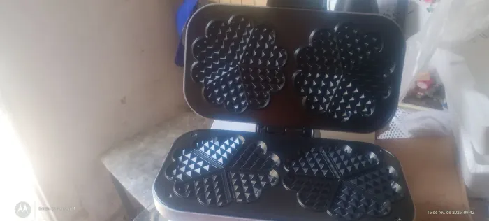 Magina de fazer waffle 