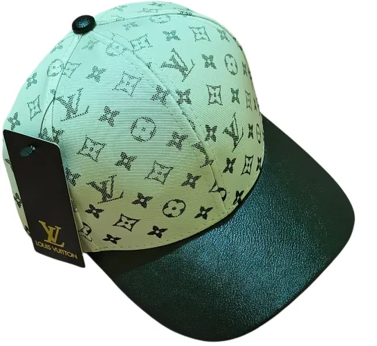 Boné Louis Vuitton Preto e branco Novo