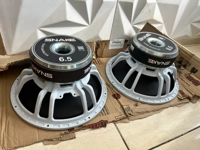 Alto Falante Snake Cobra 6.5k 2300w Rms 4 Ohms 15 Polegadas