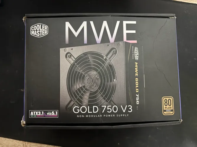 Fonte CoolerMaster MWE Gold 750 V3 750w