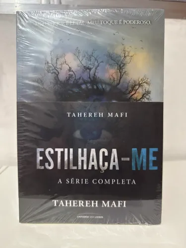Box Estilhaça-me (6 livros) - Coleção completa. Livros fechados no plástico.