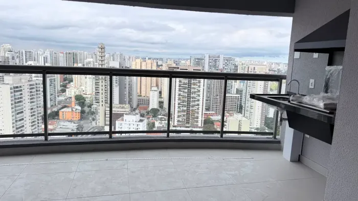 Comprar apartamento pronto no Brooklin com 142m², 3 suites, 2 vagas