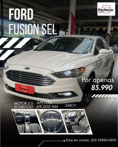 Ford Fusion SEL 2.0 Ecobo. 16V 248cv Aut. 2017