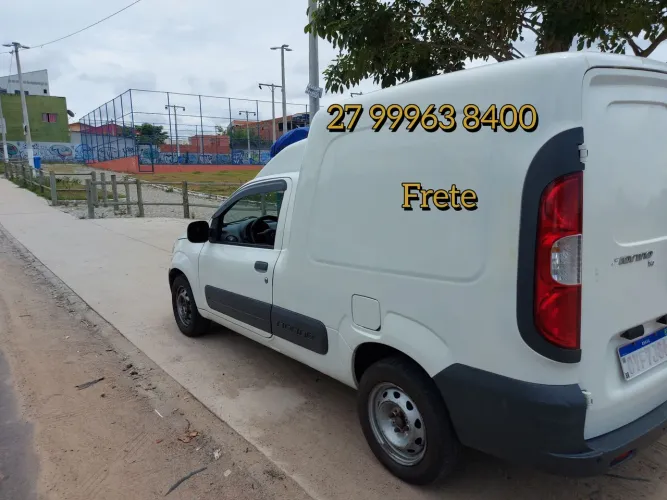 Frete com Fiorino. 