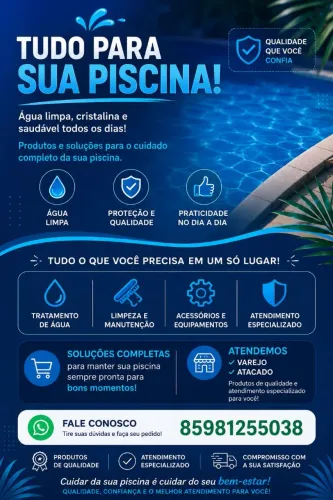 Produtos para piscinas