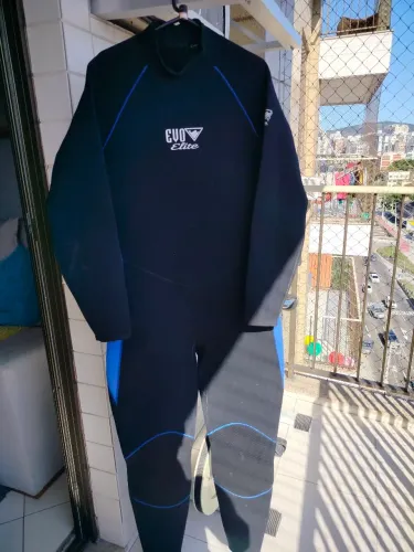 Roupa de Mergulho EVO Elite 5/3mm Neoprene Importada EUA - Tam XXL