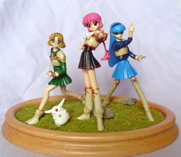 Resin Kit - Magic Knight Rayearth Set 1/12 - Sega