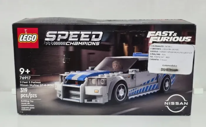 Nissan Skyline GT-R R34 - Lego Speed Champions 319 Peças