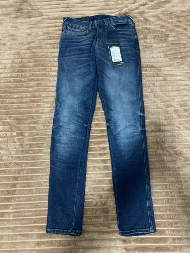 Calça Jeans de Motociclista Revit Carlin SK (Com Proteções) - Tam 38/40 (W30 L34)