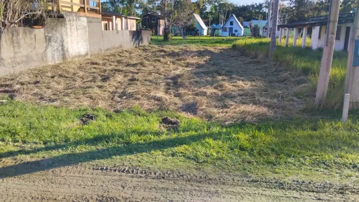 Terreno pronto para construir no litoral sul