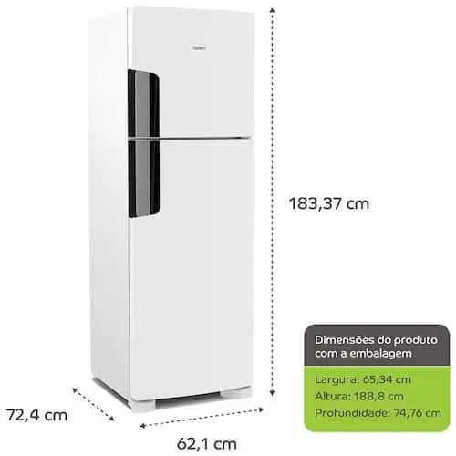 Geladeira Consul duplex Frost Free 