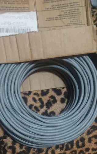 50 Metros CABO LAN cinza 4 pares cat6 NOVO