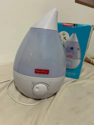 Umidificador de Ar Ultrassônico Fisher Price Branco - HC115 Fisher-Price