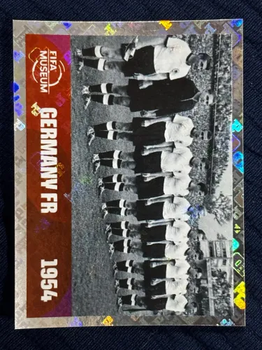 Alemanha Germany 1954 Copa do Mundo 2026 FIFA Panini
