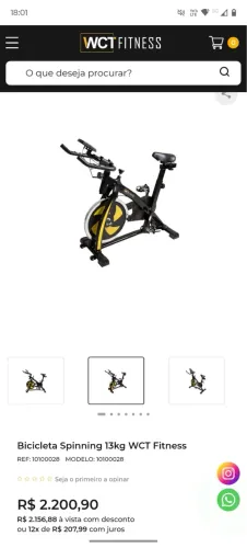 Bike de spinning