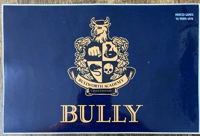 Plotagem Bully P/ Ps2 Slim 70 e 90 Mil