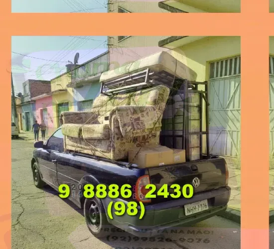 Frete + Transporte de Cargas! Melhores preços e qualidade no serviço!
