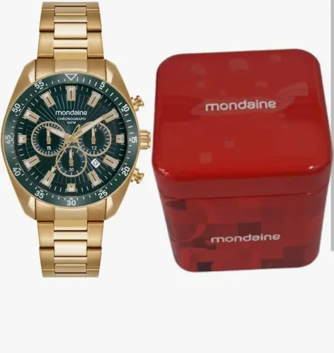 Relógio Mondaine Dourado