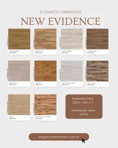 Piso laminado New Evidence Eucafloor