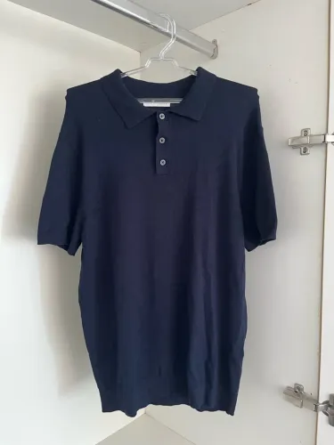 Camisa Polo Tricô Zara Tamanho M