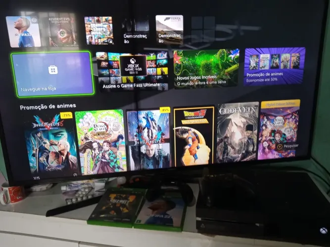 Xbox One Completo e 100% funcionando!