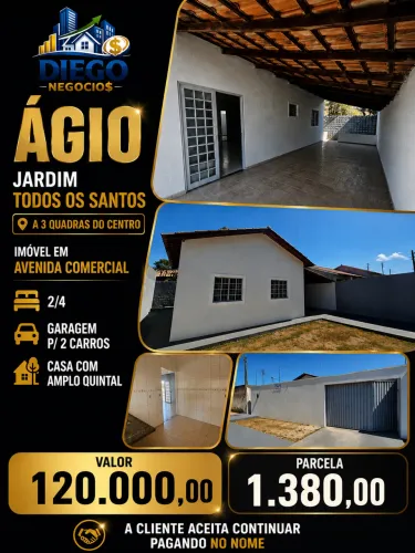  Ágio no Jardim Todos os Santos - Senador Canedo