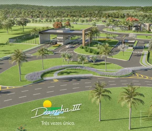 Terreno em condomínio à venda, Damha Residencial Uberaba III - Uberaba/MG