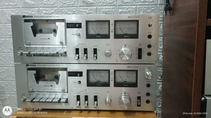 Tape Deack polivox 2 unidades