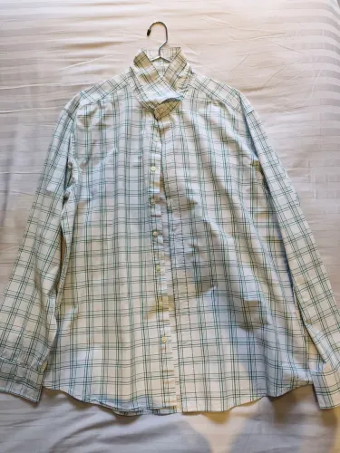 Camisa social origjnal Gap quadricula tam. XL