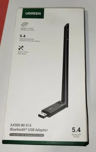 Adaptador 2 em 1wifi 6 Bluetooth 5.4 ugreen