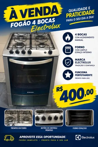 Fogão Electrolux