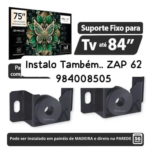 Suporte de parede e painel fixo universal