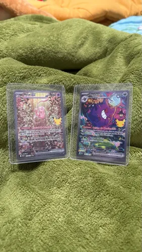 Gengar e Mew (Coleção Pokemon 30 anos)