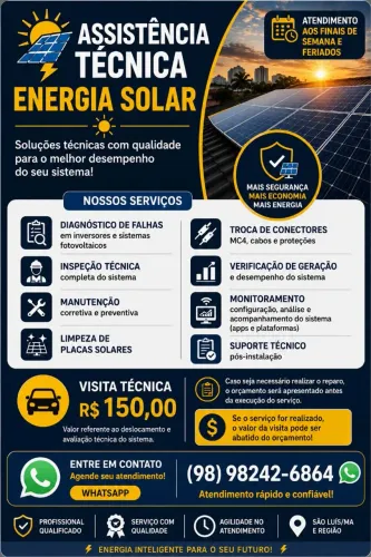 Inspeção e Diagnóstico de Sistemas de Energia Solar