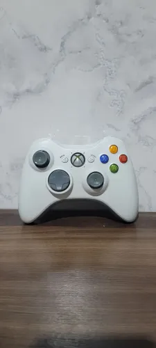 Controle Xbox 360 Fat Branco Original 