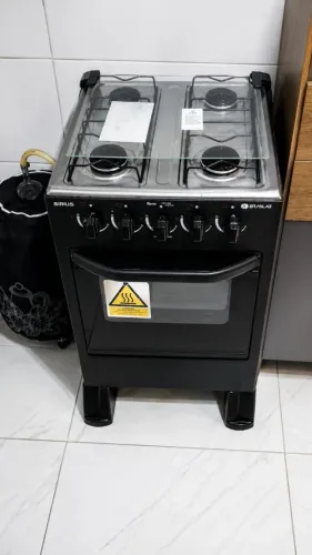 Fogão 4 Bocas preto