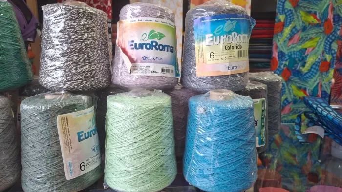 Barbante  Colorido  para croche Roma