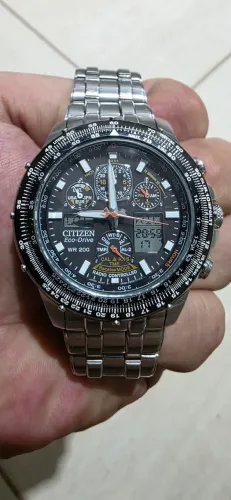 Vendo Relógio Citizen Eco-Drive SKYWALK funcionando perfeitamente todas funções 
