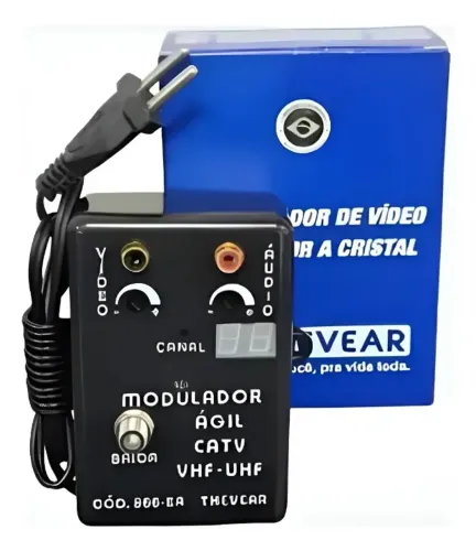 Modulador Thevear Rf Ágil Catv Vhf Uhf 866ea