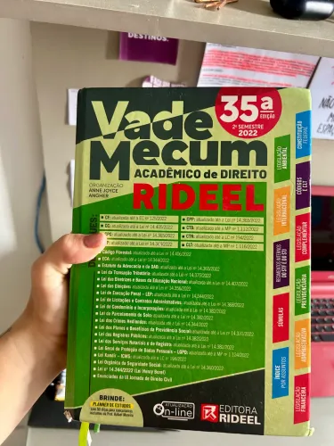 Vade Mecum Rideel 2022 - 35ª Edição (Estado de Novo)