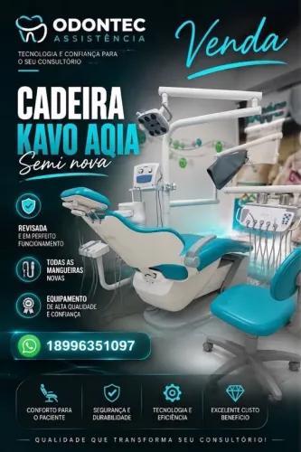 Cadeira odontológica KaVo AQIA 