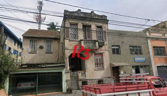 Terreno à venda, 300 m² por R$ 560.000,00 - Macuco - Santos/SP