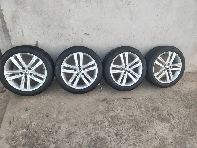 Rodas 5×112 com penel novos
